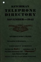Telephone directory front cover